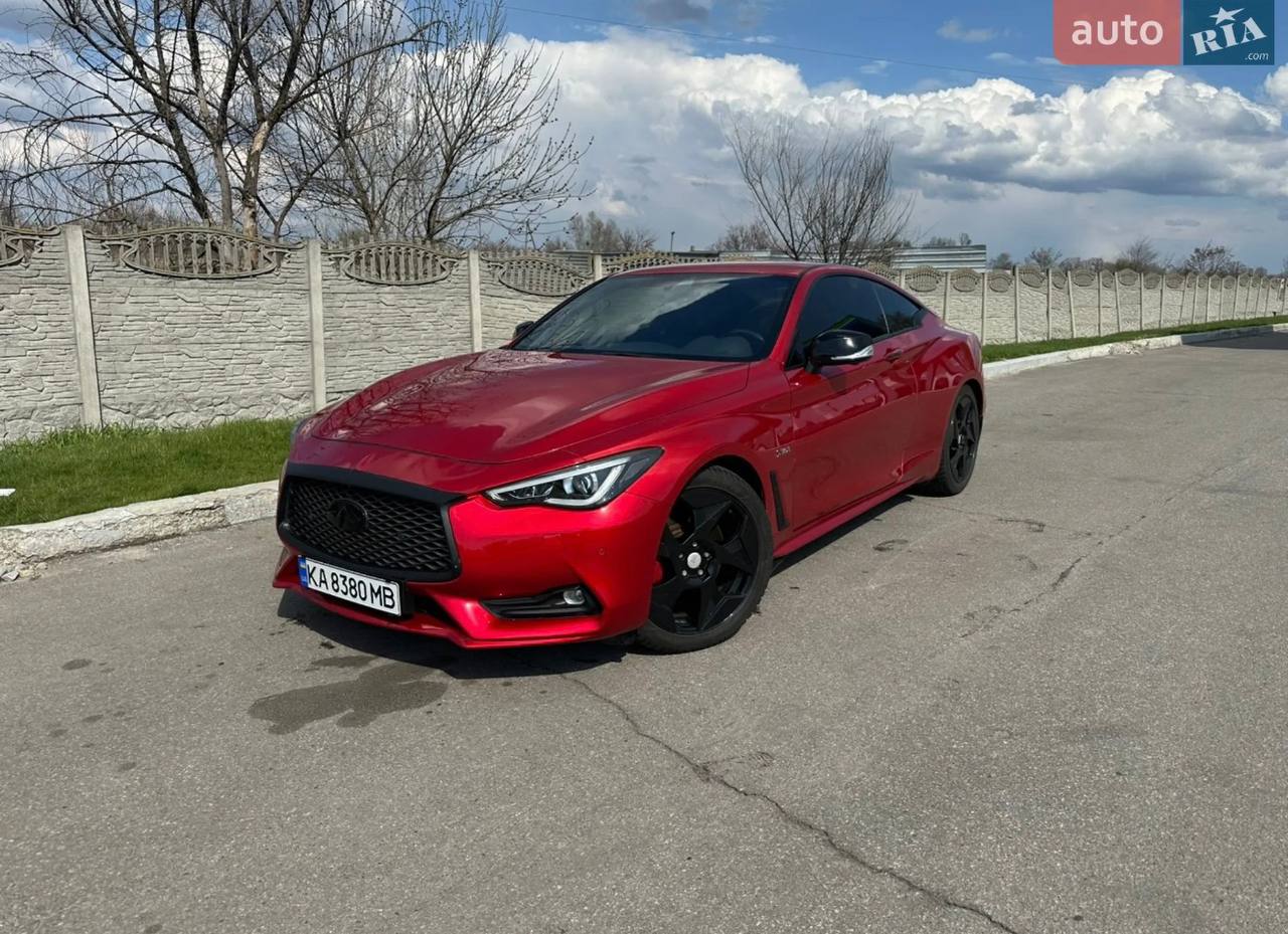 Infiniti Q60 S Red Sport — фото 1