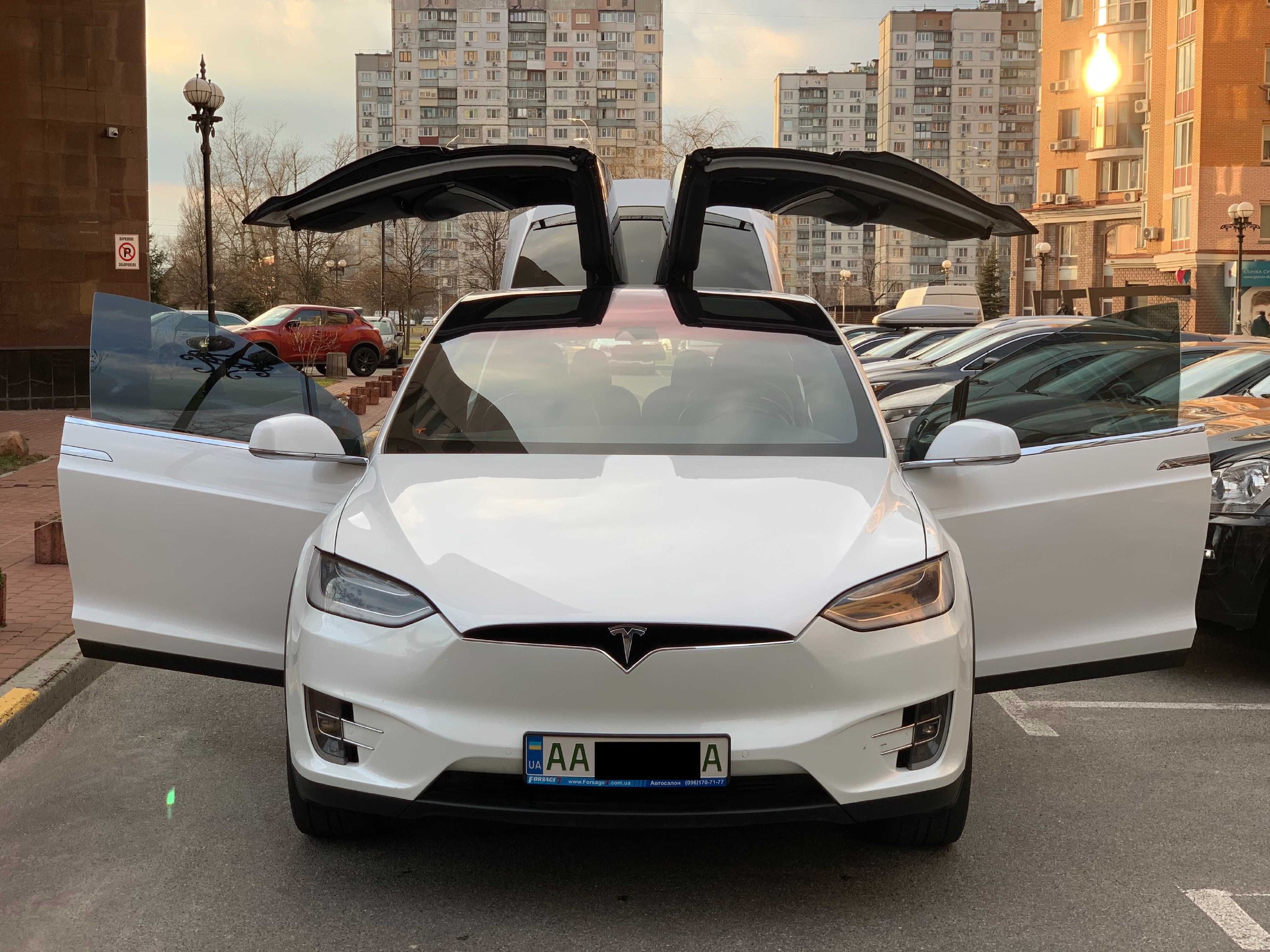 Tesla MODEL X 90D — фото 1